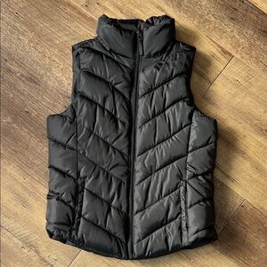 SO Black Puffer Vest